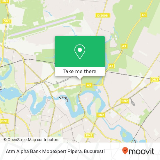 Atm Alpha Bank Mobexpert Pipera map