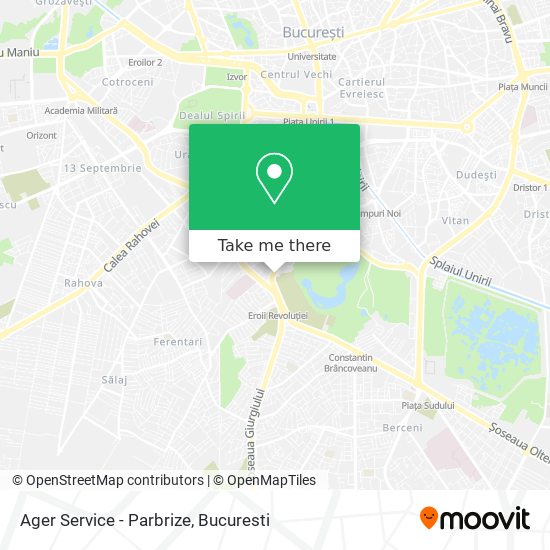 Ager Service - Parbrize map