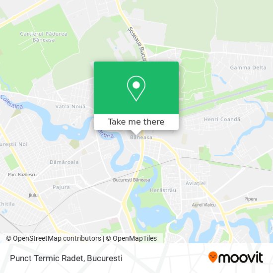 Punct Termic Radet map