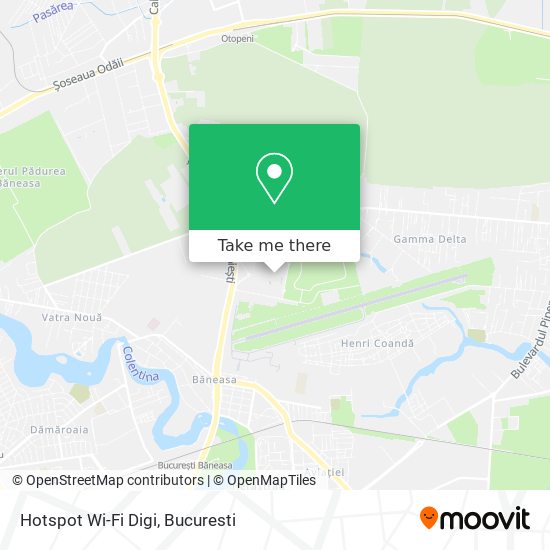 Hotspot Wi-Fi Digi map
