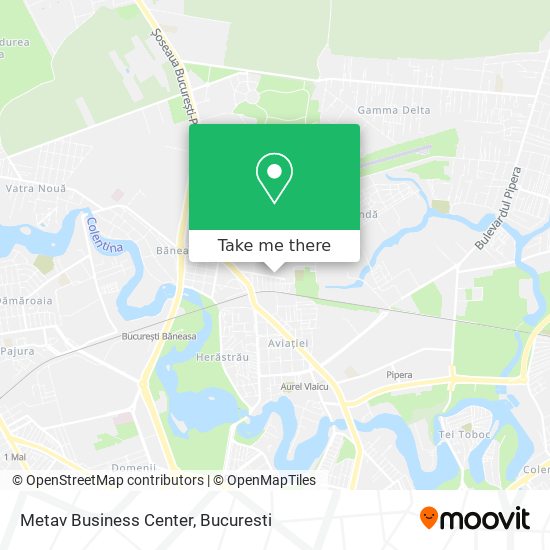 Metav Business Center map