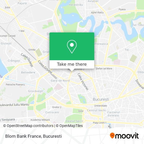 Blom Bank France map