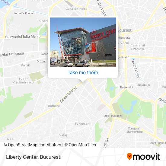 Liberty Center map