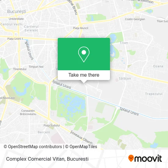 Complex Comercial Vitan map