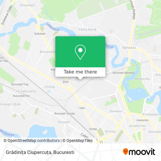 Grădinița Ciupercuța map