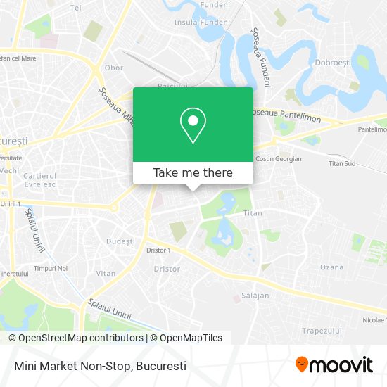 Mini Market Non-Stop map