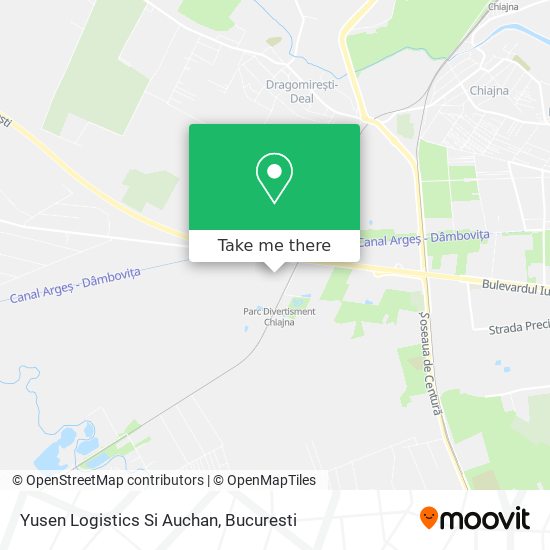 Yusen Logistics Si Auchan map