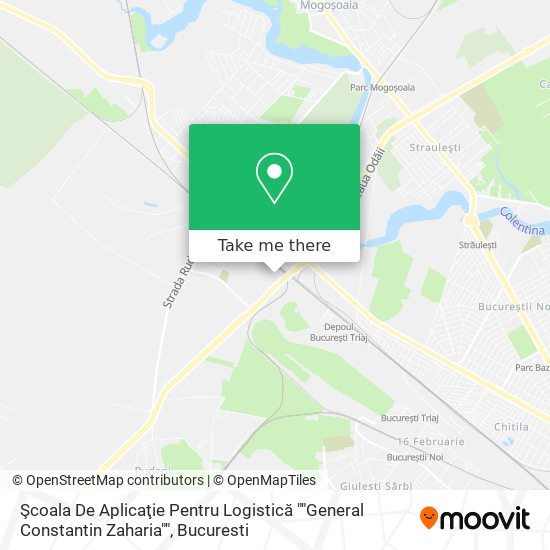 Şcoala De Aplicaţie Pentru Logistică ""General Constantin Zaharia"" map