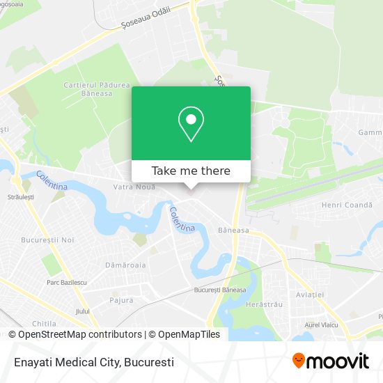 Enayati Medical City map