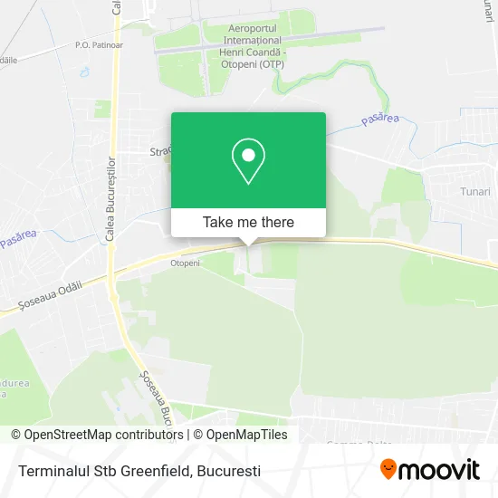 Terminalul Stb Greenfield map