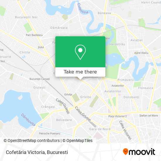Cofetăria Victoria map