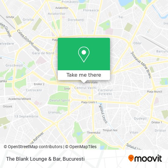 The Blank Lounge & Bar map