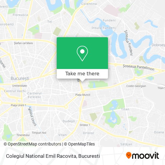 Colegiul National Emil Racovita map