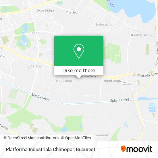Platforma Industrială Chimopar map