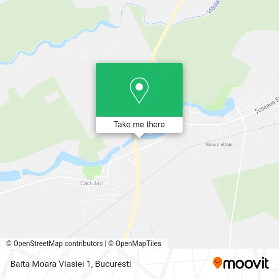 Balta Moara Vlasiei 1 map