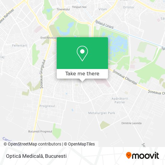 Optică Medicală map