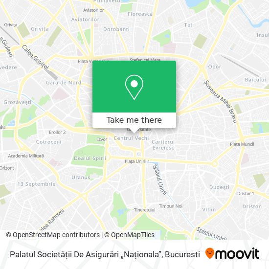 Palatul Societății De Asigurări „Naționala” map