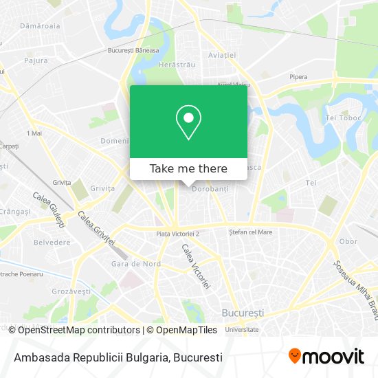 Ambasada Republicii Bulgaria map