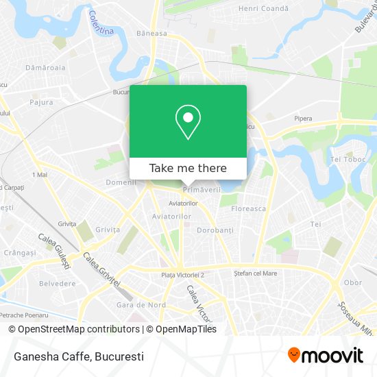 Ganesha Caffe map