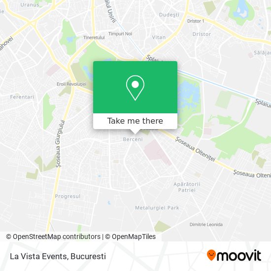 La Vista Events map