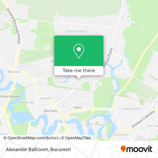 Alexander Ballroom map