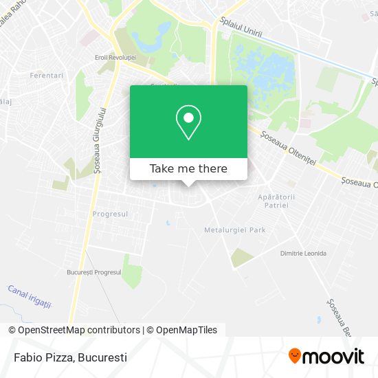 Fabio Pizza map