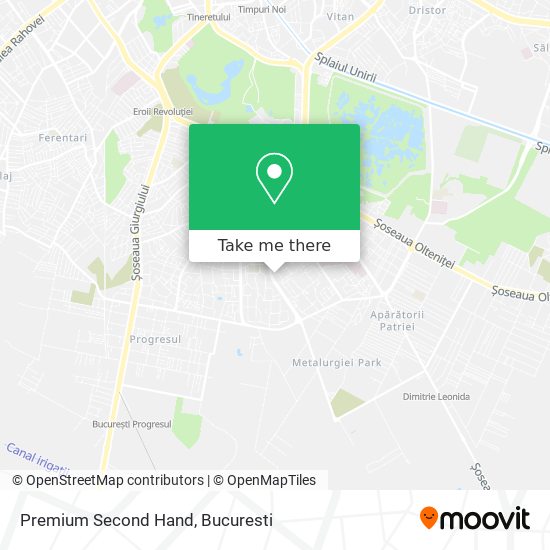 Premium Second Hand map