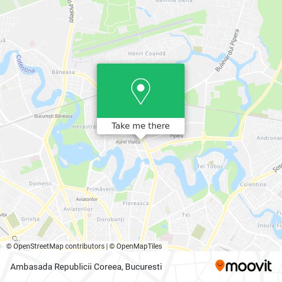 Ambasada Republicii Coreea map