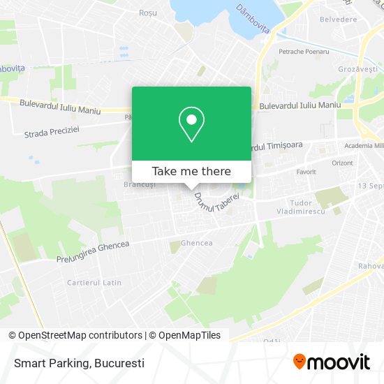 Smart Parking map