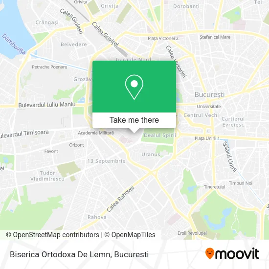Biserica Ortodoxa De Lemn map