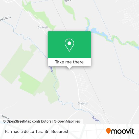 Farmacia de La Tara Srl map