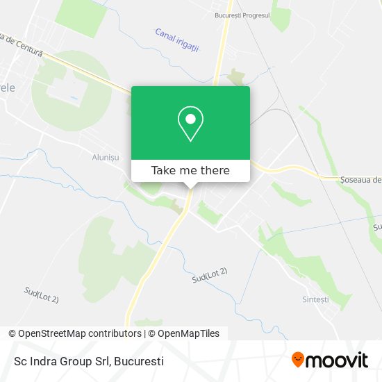 Sc Indra Group Srl map