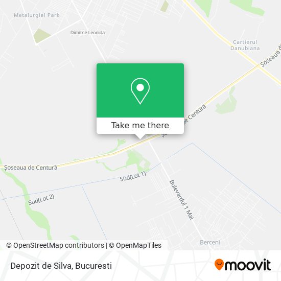 Depozit de Silva map