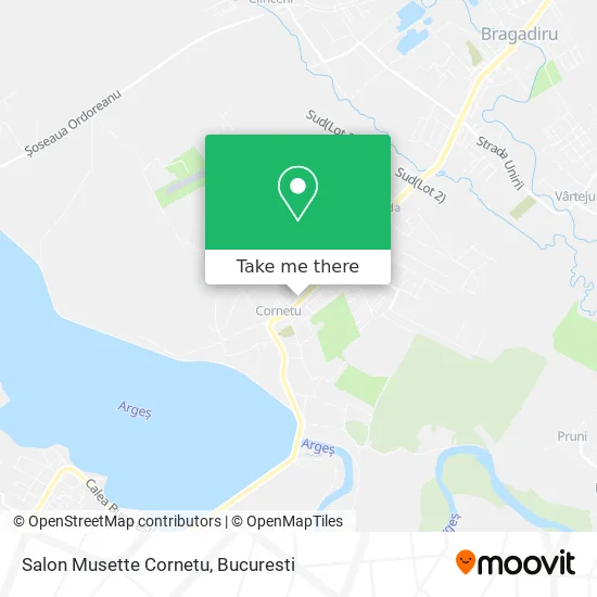 Salon Musette Cornetu map