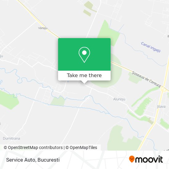 Service Auto map