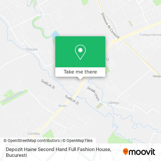 Depozit Haine Second Hand Full Fashion House map