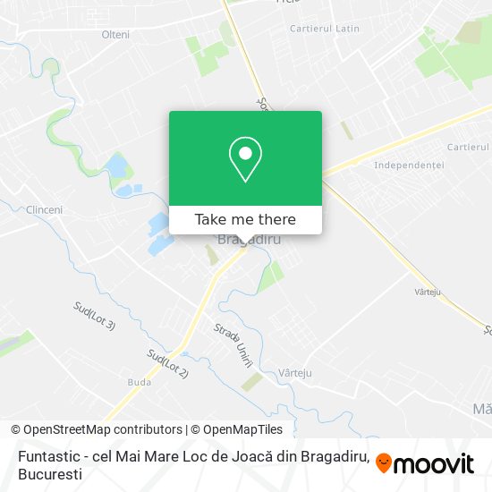 Funtastic - cel Mai Mare Loc de Joacă din Bragadiru map