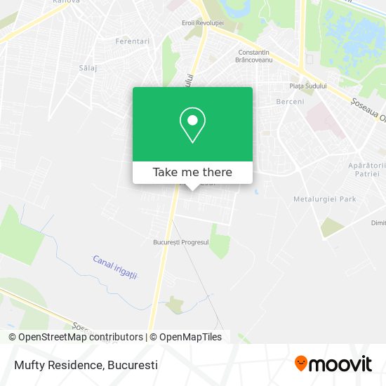 Mufty Residence map