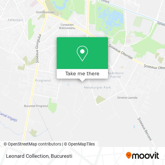 Leonard Collection map