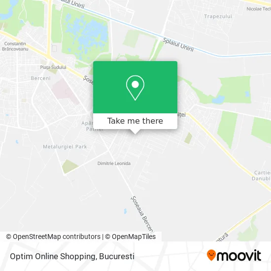 Optim Online Shopping map