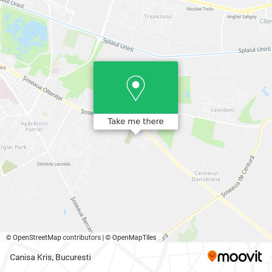 Canisa Kris map