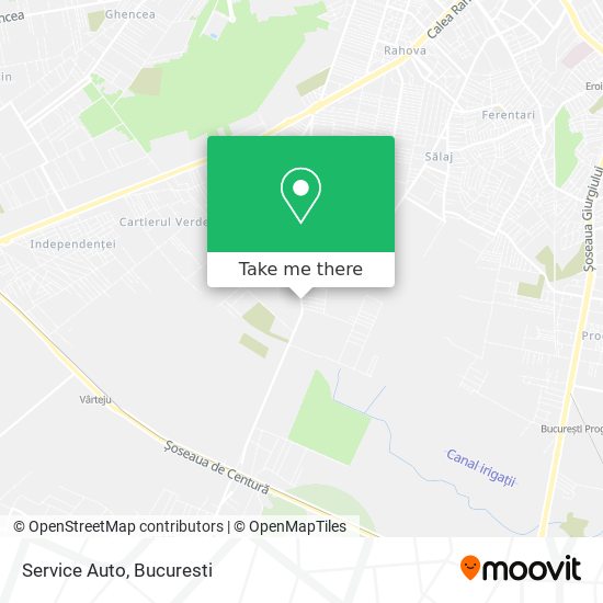 Service Auto map