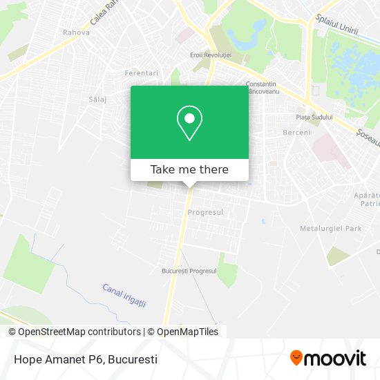 Hope Amanet P6 map
