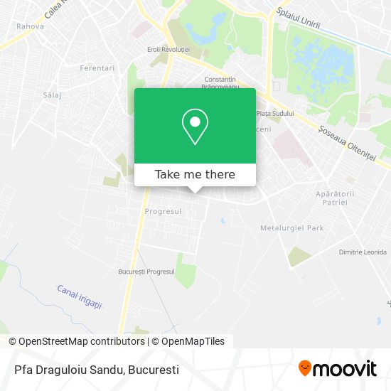 Pfa Draguloiu Sandu map