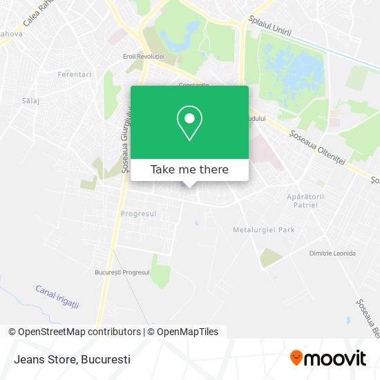 Jeans Store map