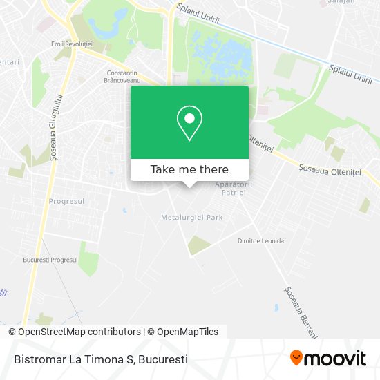 Bistromar La Timona S map