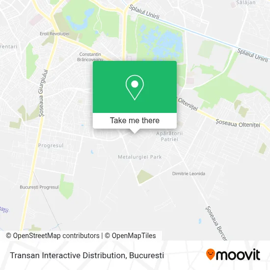 Transan Interactive Distribution map