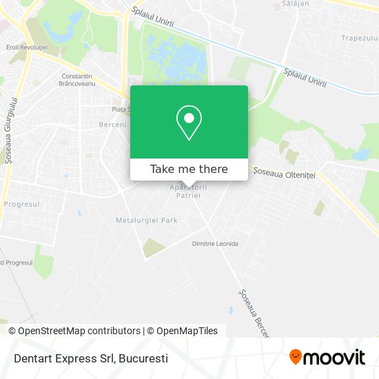 Dentart Express Srl map