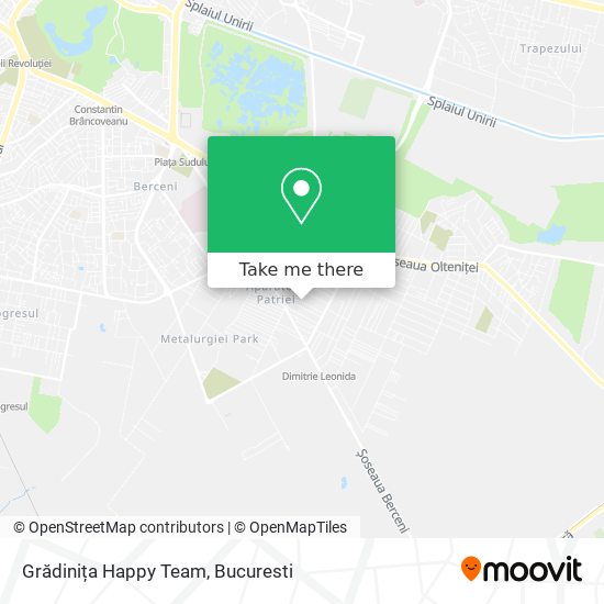 Grădinița Happy Team map