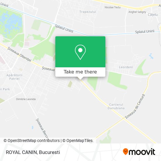 ROYAL CANIN map